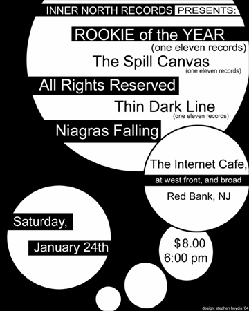 January 24, 2004 — Internet Cafe flyer
