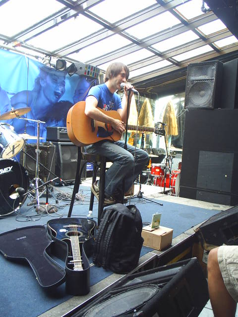 David Triggiano performing live at Chubby's, Red Bank, August 31, 2006 — photo 2