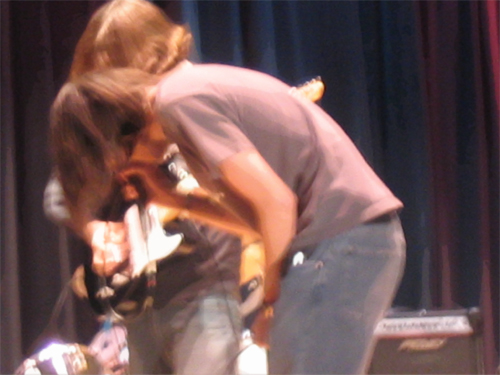 Belvedere the Lion Tamer at Middletown High School North talent show, February 20, 2005 — photograph 5