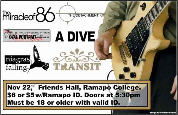 November 22, 2003 — Ramapo College flyer
